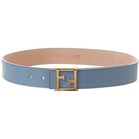 fendi crayons belt one size blue women|fendi belt.